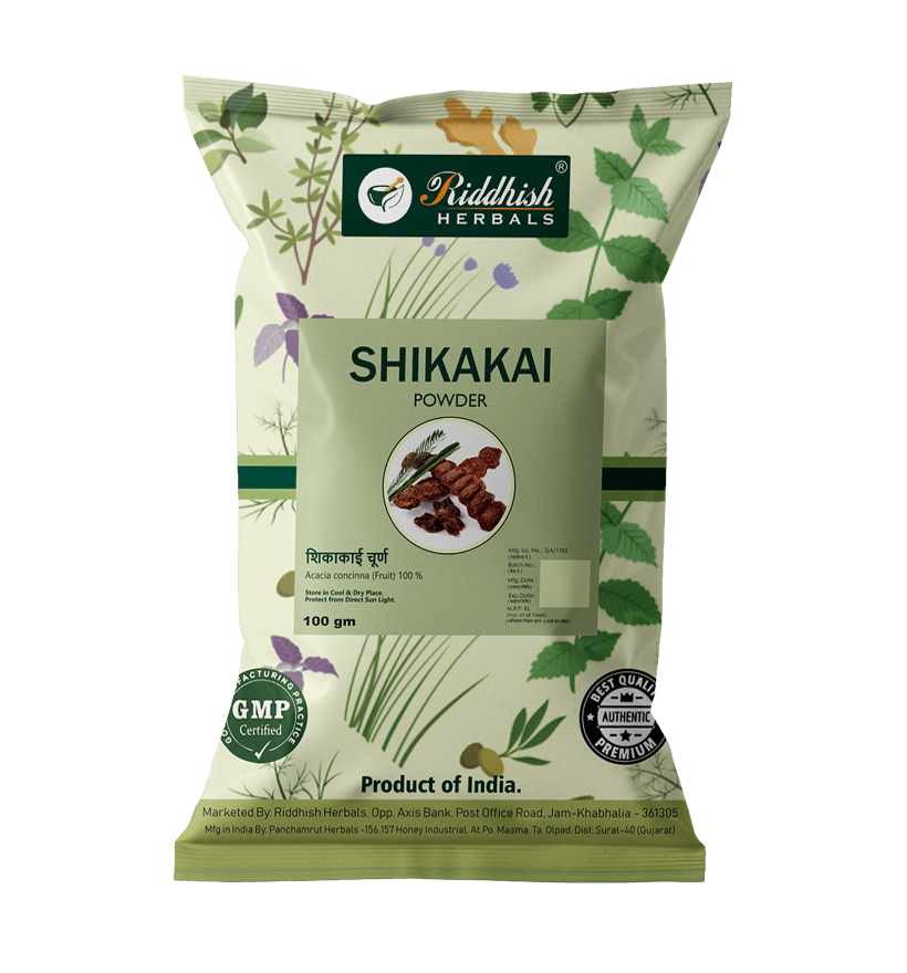 Riddhish Herbals Shikakai Powder(100 gm Each) - combo pack (3)