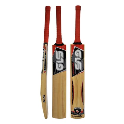 GLS Tiger Single Blade Popular Willow Short Handle Full Size Cricket BAT for Suitable All Tennis Ball