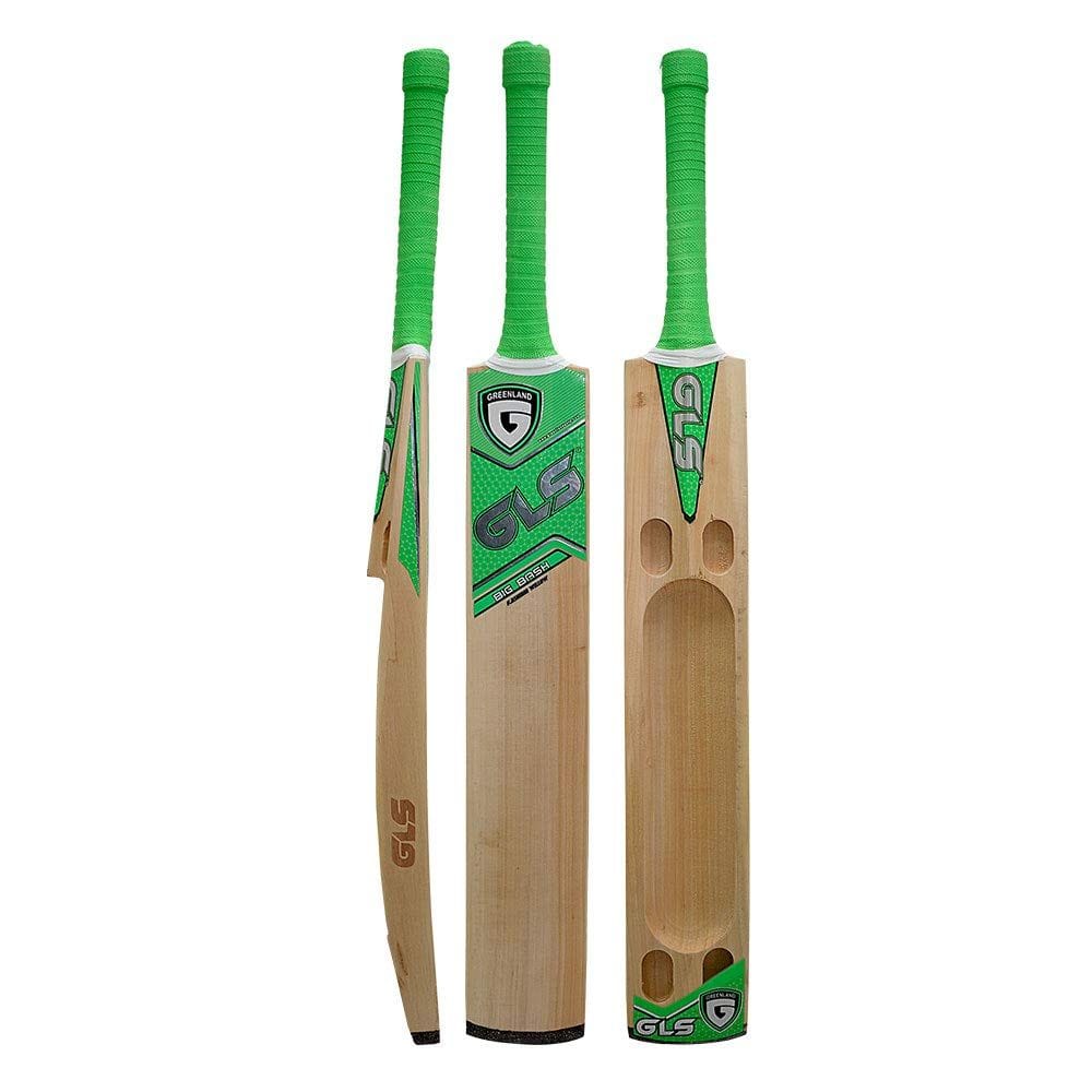 GLS Burn Series Singapore Cane Handle Kashmir Willow Scoop Tennis Cricket Bat (Size - Full)