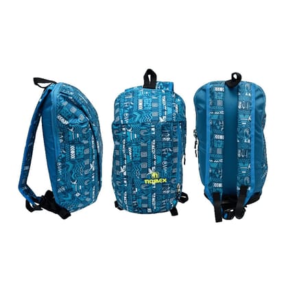 GLS Pulse Junior Marathon Extra Lightweight Bag with Printed PU Fabric (Light Blue)