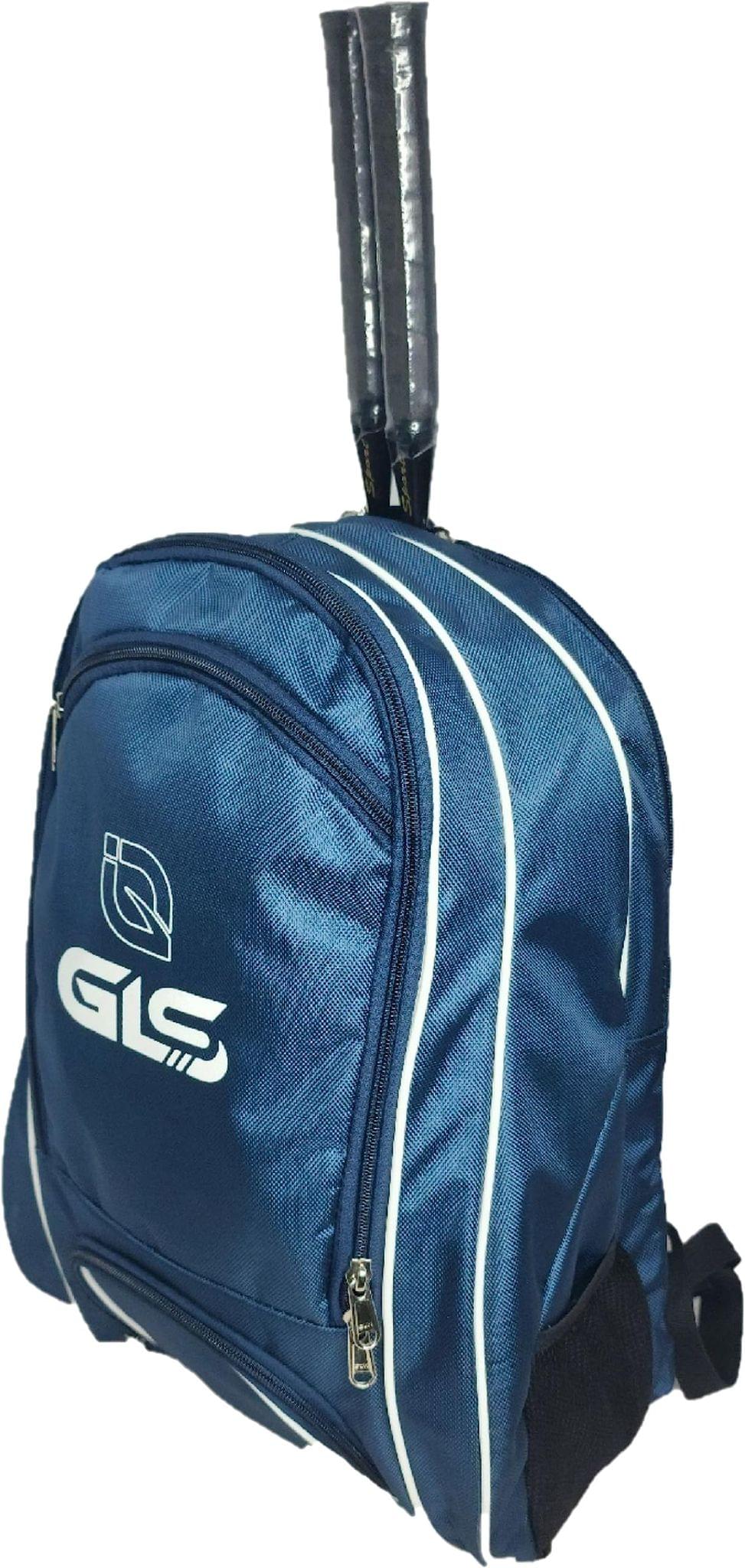 GLS R-900 Badminton KIT Bag with Shoe Front Shoe Pocket (Color-Navy Blue)