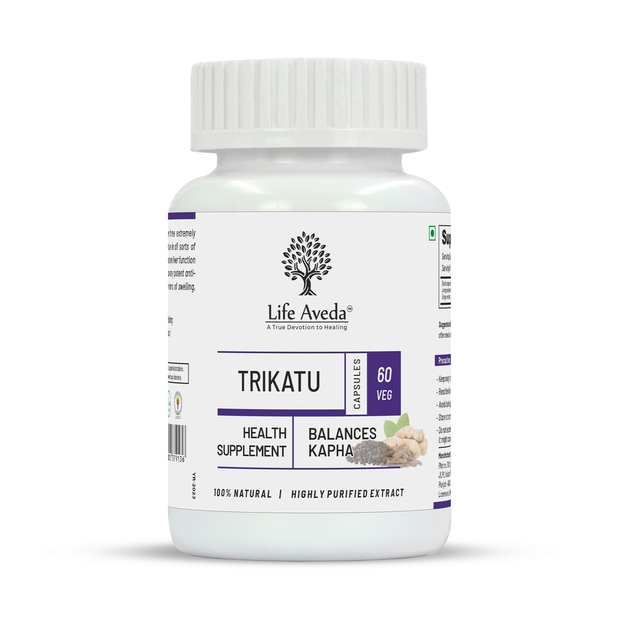 Life Aveda Trikatu -60 Capsules