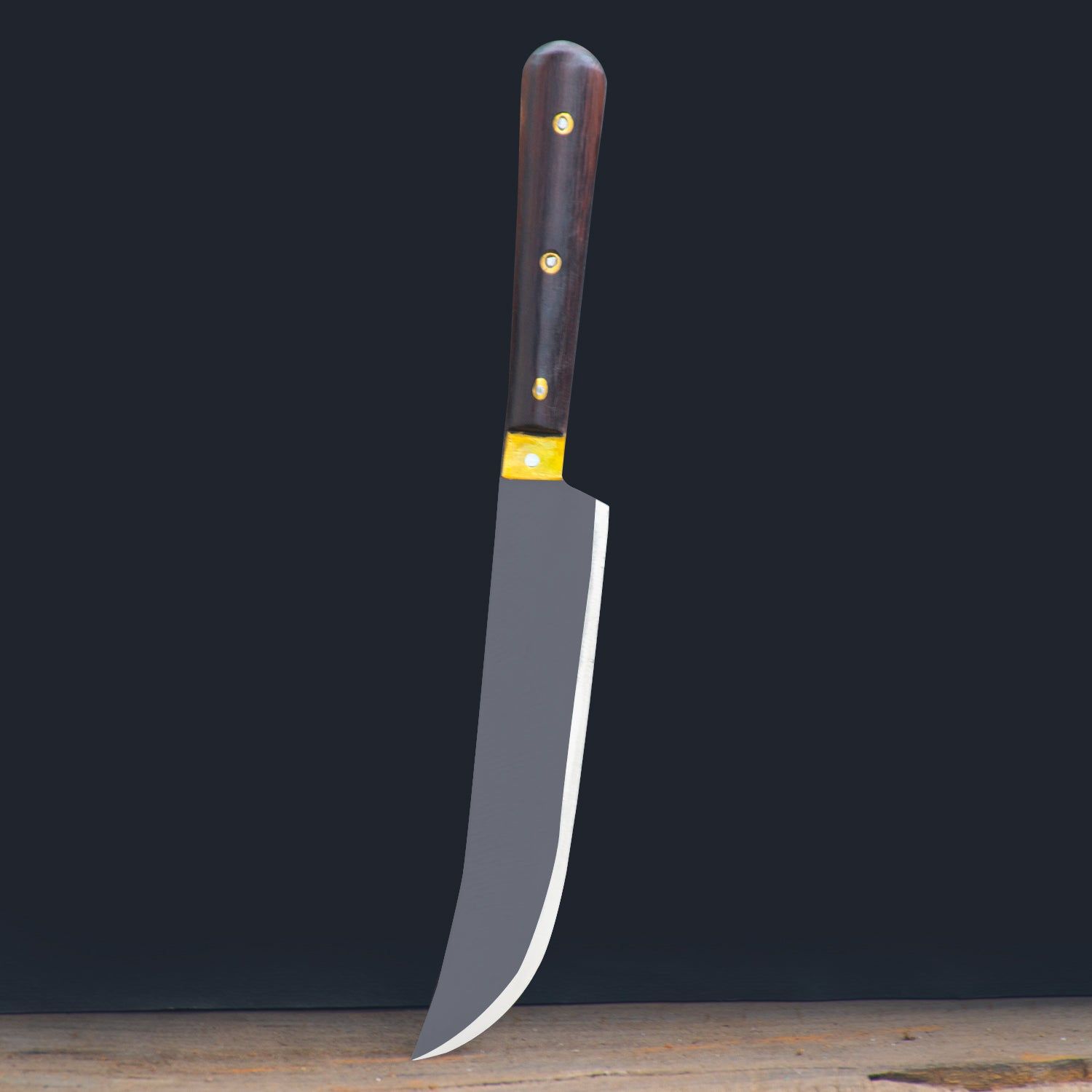 Heavy Duty Handmade Kitchen Knife (File Knife) -Suitable for cutting fish, Meat etc