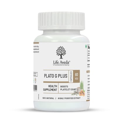 Life Aveda Plato G Plus - 60 Capsules