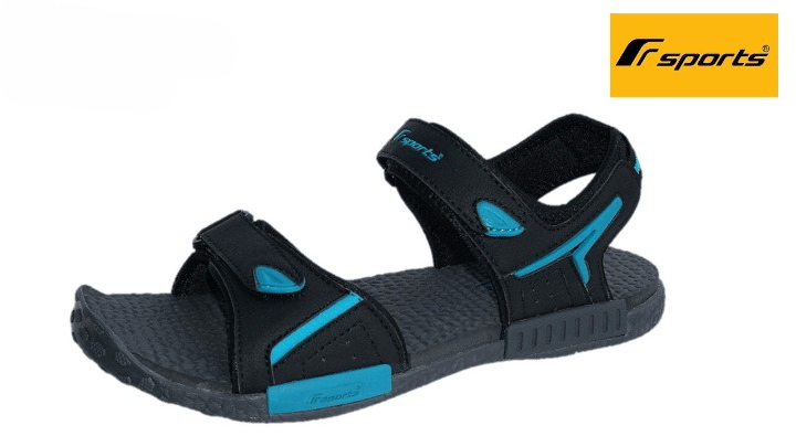 Fsports Men Black, Blue Sandal