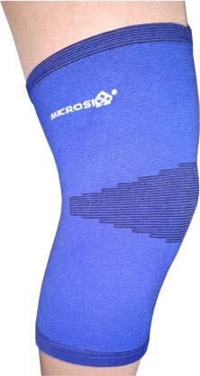 Microsidd Premium Knee Cap 4 Way stretch Knee Support Blue (Small)