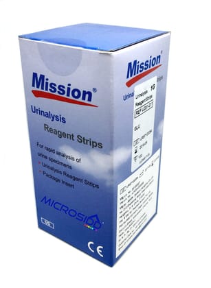 Microsidd Mission 1G Urine Sugar Test Strips - 100 Nos