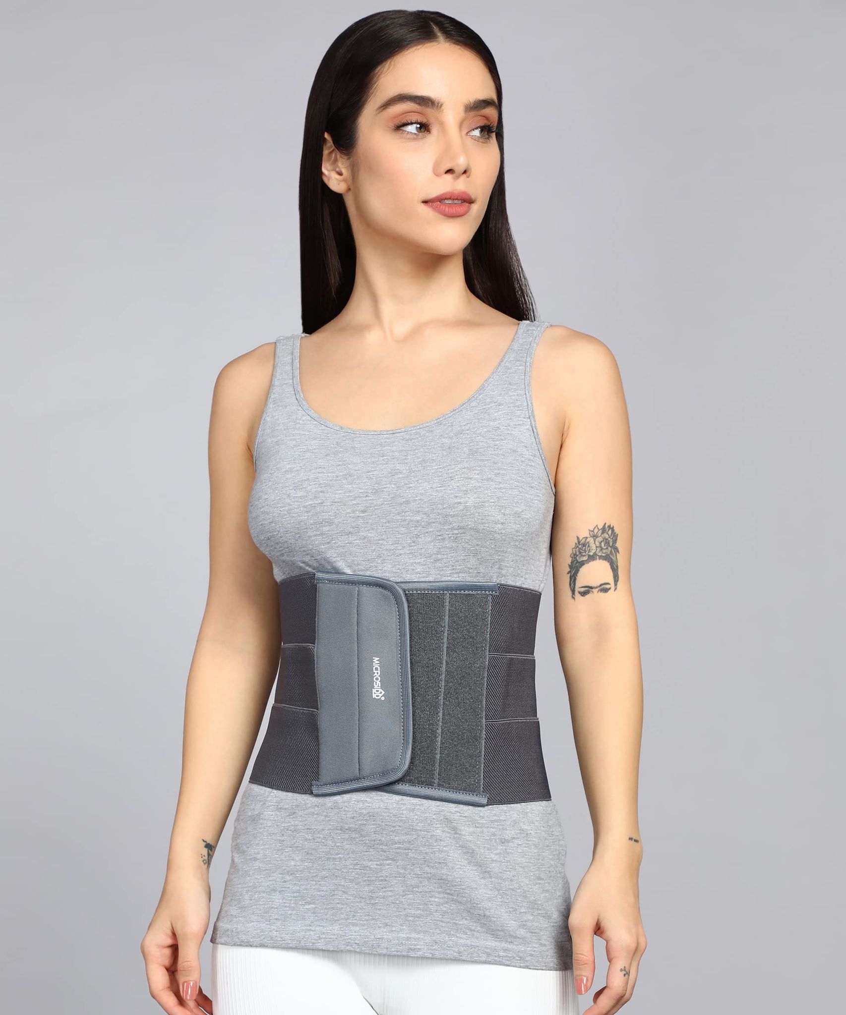 Microsidd Abdomen Belt Grey (S)