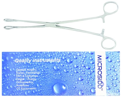 Microsidd Sponge Holding Forcep 10 Inches (Sponge Holder)