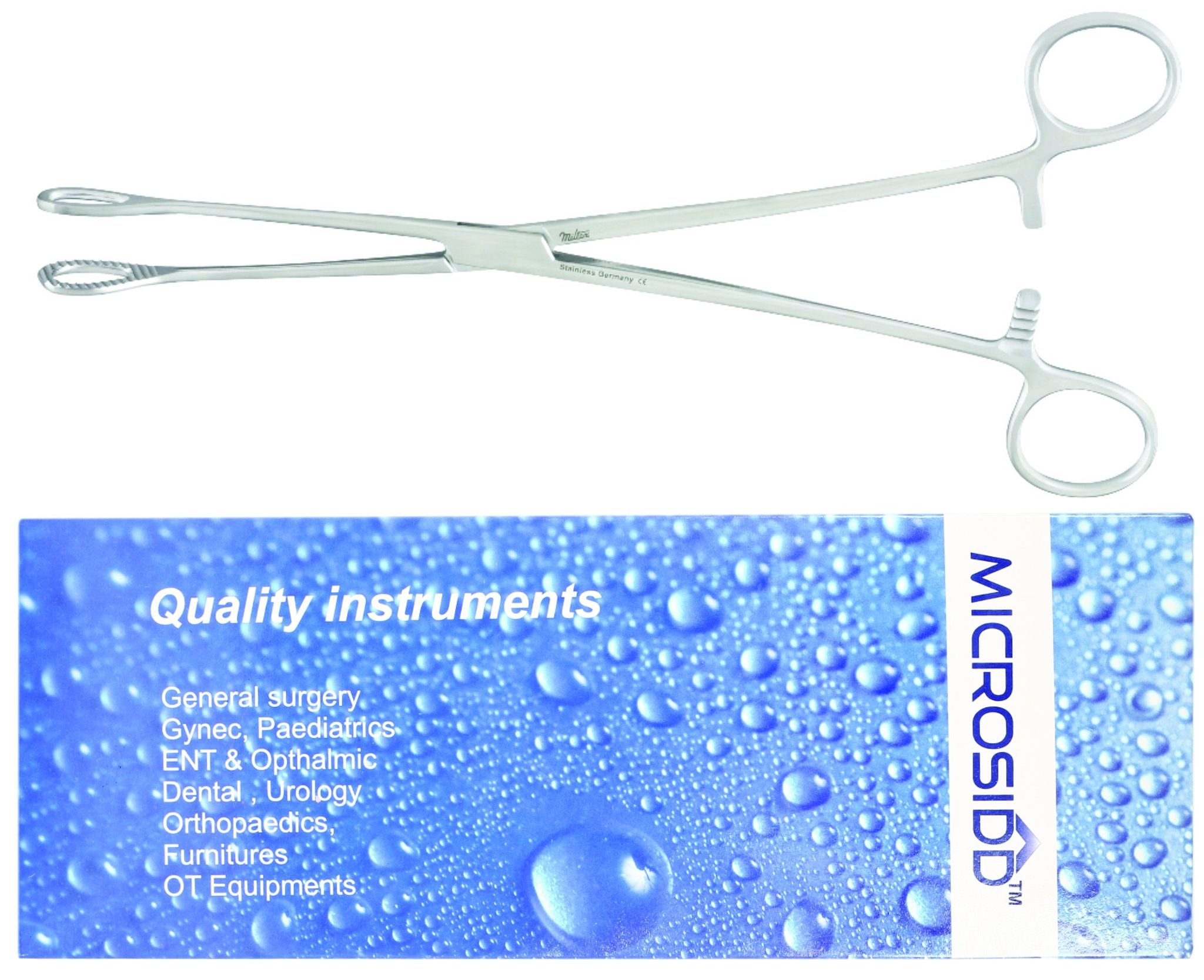 Microsidd Sponge Holding Forcep 8 Inches (Sponge Holder)