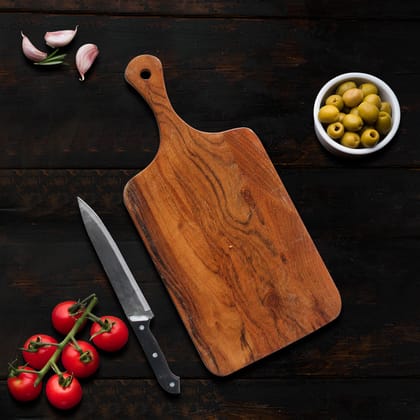 Premium Anti-Bacterial Wooden Cutting/Chopping Board for Kitchen