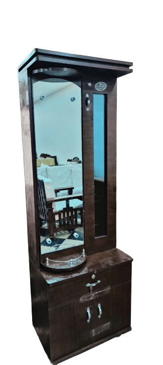 LUXURY DECORATIVE EYE Wooden Assembled Dressing Table With Mirror, Lock  Weinge And Shelves : Amazon.in: Home & Kitchen