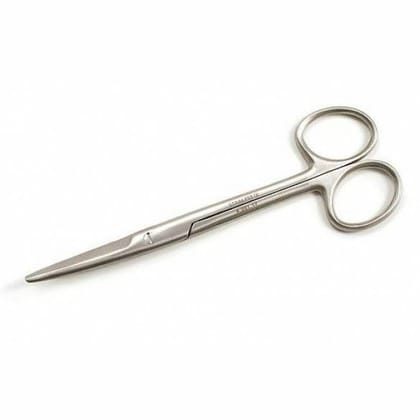 Microsidd Surgical Dressing Scissor 6" Inches Straight Operating Scissors  (Blunt/Sharp Blades)