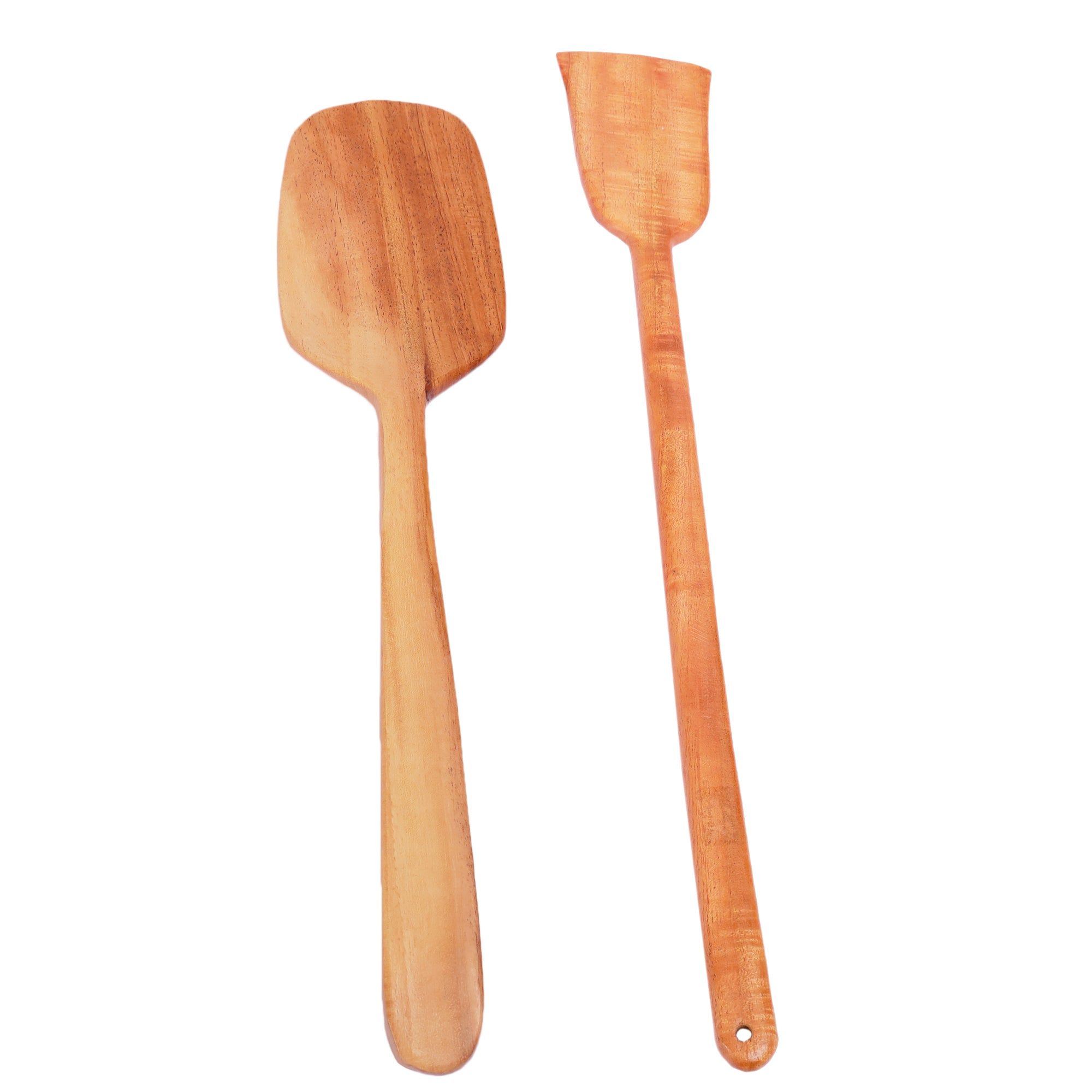 Neem Wood Cooking Sptulas – 2 nos