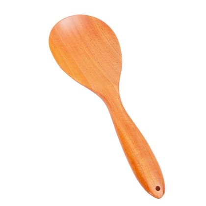 Neem Wood Rice serving Spoon- 1 Pc