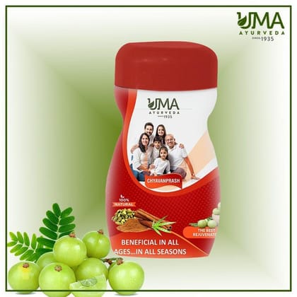 Uma Ayurveda Chayavanprash 250 gm Useful in Immunity Booster General Wellness,
Cough, Common Cold