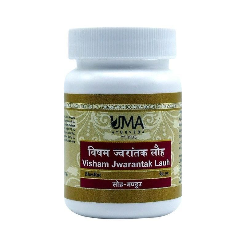 Uma Ayurveda Visham Jwarantak Lauha 40 Tab Useful in Fever