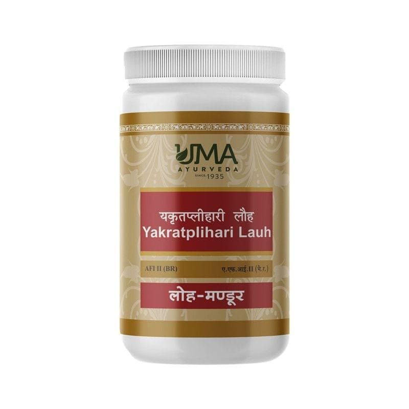 Uma Ayurveda Yakrtplihari Loh 1000 Tab Useful in Fever Liver Disorder