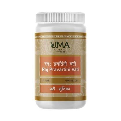 Uma Ayurveda Rajapravartini Vati 1000 Tab Useful in Female Disorders