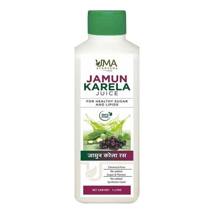 Uma Ayurveda Jamun Karela 1000 ml Useful in Diabetes Digestive Health