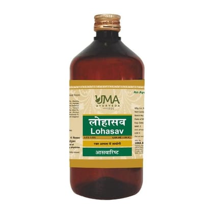 Uma Ayurveda Lohasava 450 ml Useful in Deficiencies Digestive Health
Piles