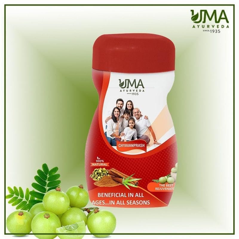 Uma Ayurveda Chayavanprash 500 gm Useful in Immunity Booster General Wellness,
Cough, Common Cold