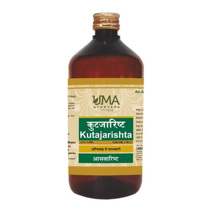 Uma Ayurveda Kutajarishta 450 ml Useful in Piles Digestive Health
Fever