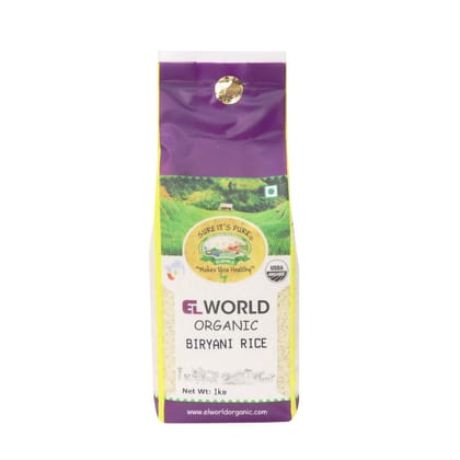 ELWORLD AGRO & ORGANIC FOOD PRODUCTS Biryani Rice 1 Kilogram