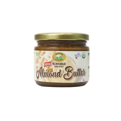 ELWORLD AGRO & ORGANIC FOOD PRODUCTS Spicy Almond Butter 350G