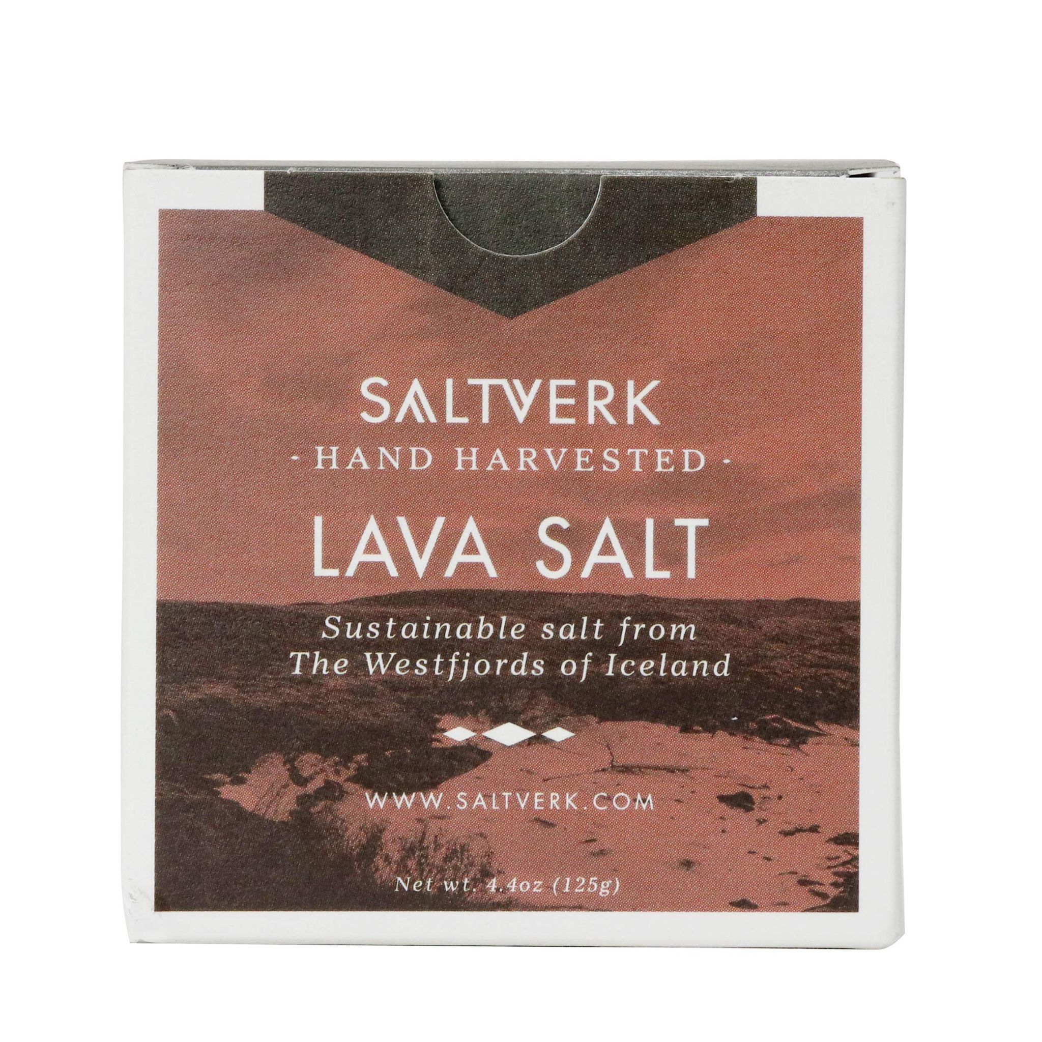 ELWORLD AGRO & ORGANIC FOOD PRODUCTS Saltverk Flaky Lava Salt, 125 Grms of Handcrafted Gourmet Salt Flakes from Iceland