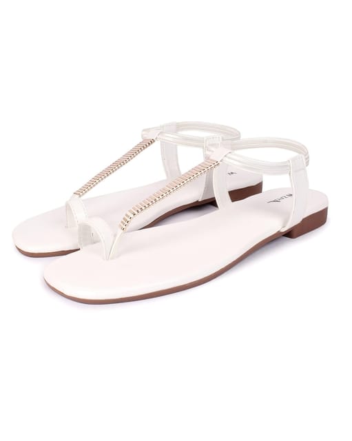 Buy Velvet Flat Sandals Online In India at affordable price