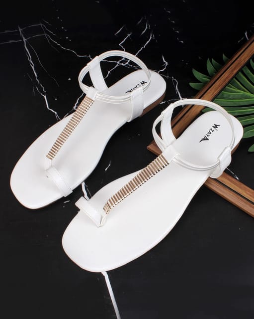 Tany Women's White Flat Sandals | Aldo Shoes