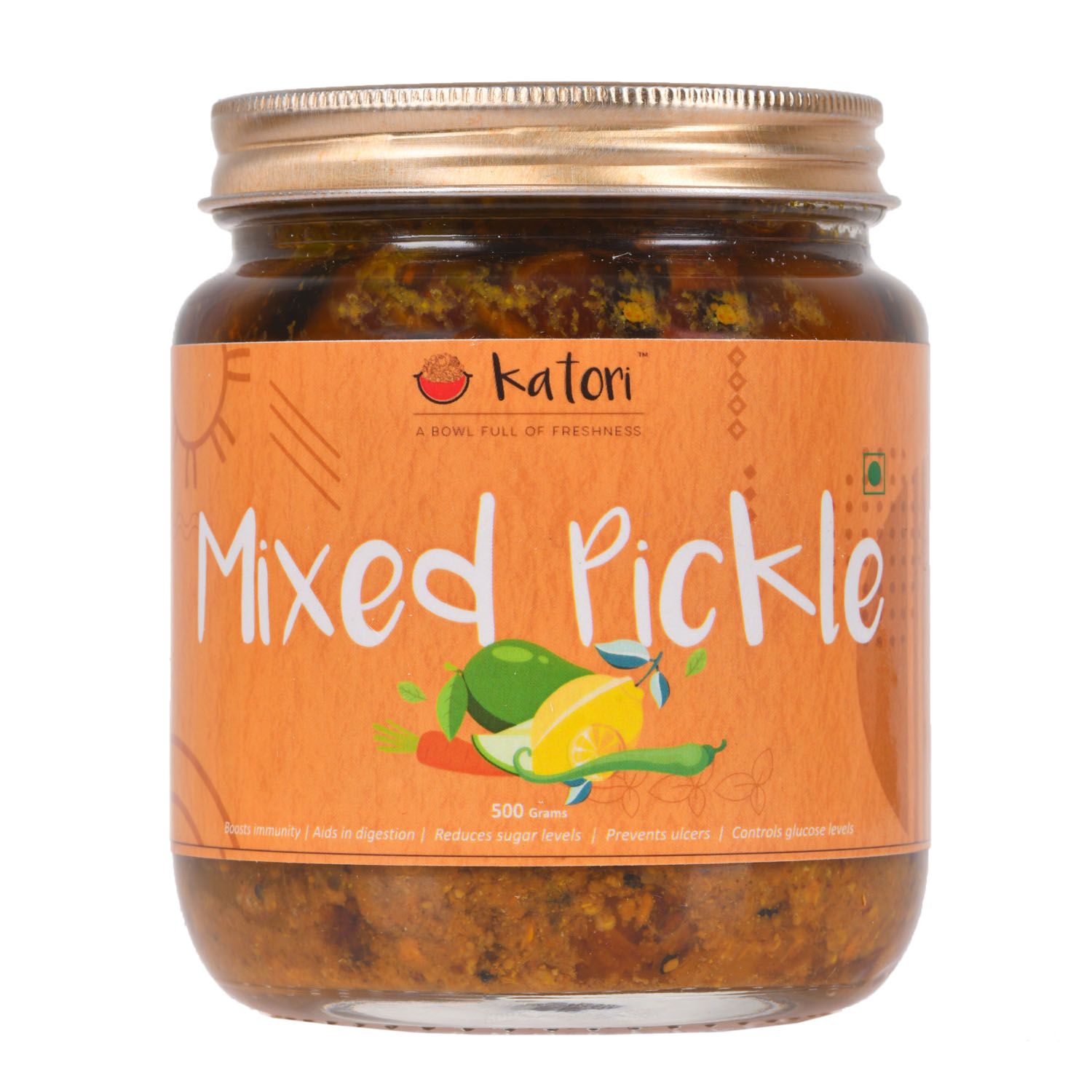 Katori Handcrafted Mix Pickle 500gm