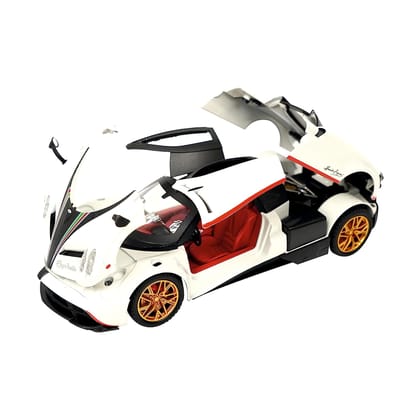 KTRS ENTERPRISE 1:24 Diecast Metal Car Model Hayura Toy Car for Kids Sound and Light Pull Back