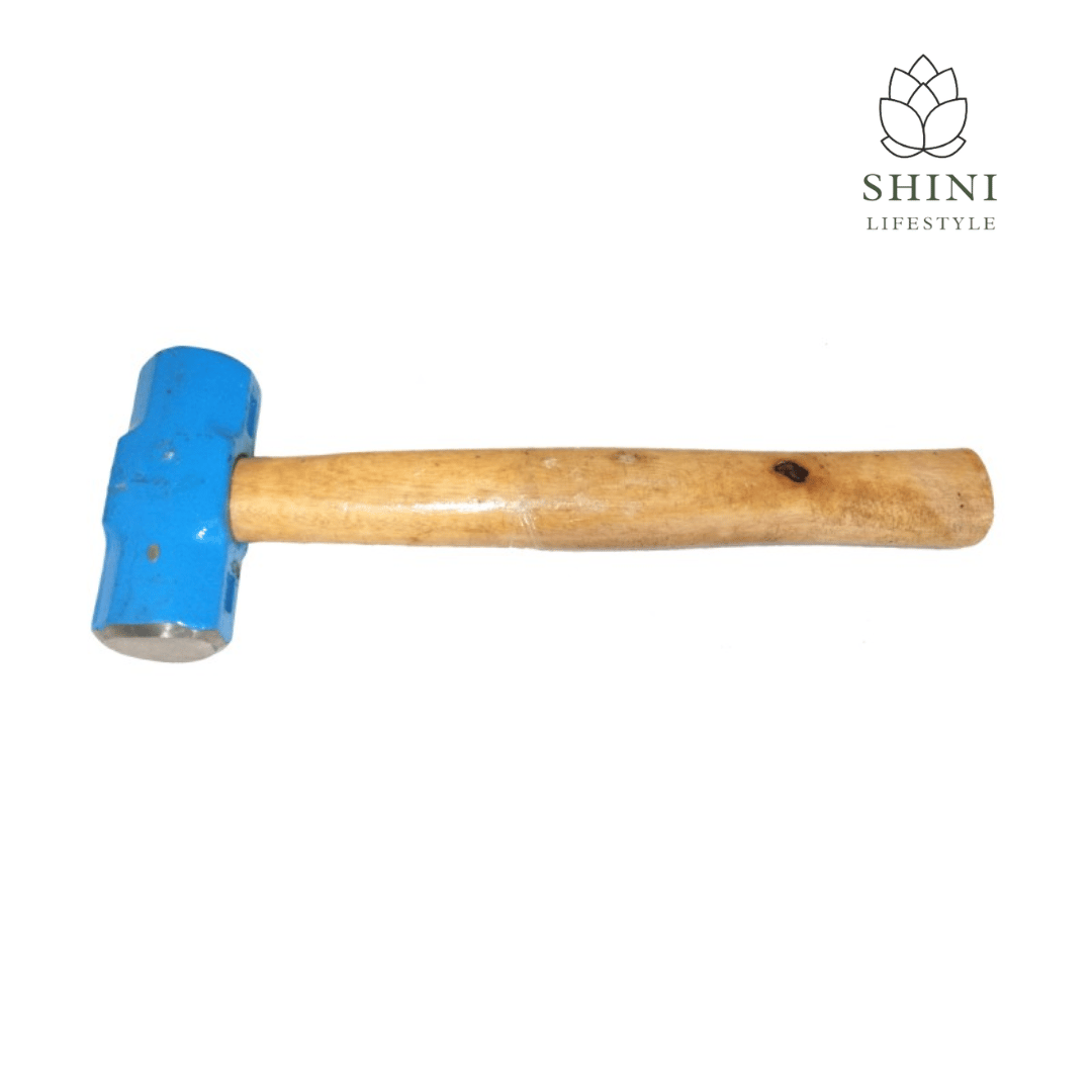 SHINI LIFESTYLE sledge hammer Forged head Hard Face sledgehammer with wooden handle