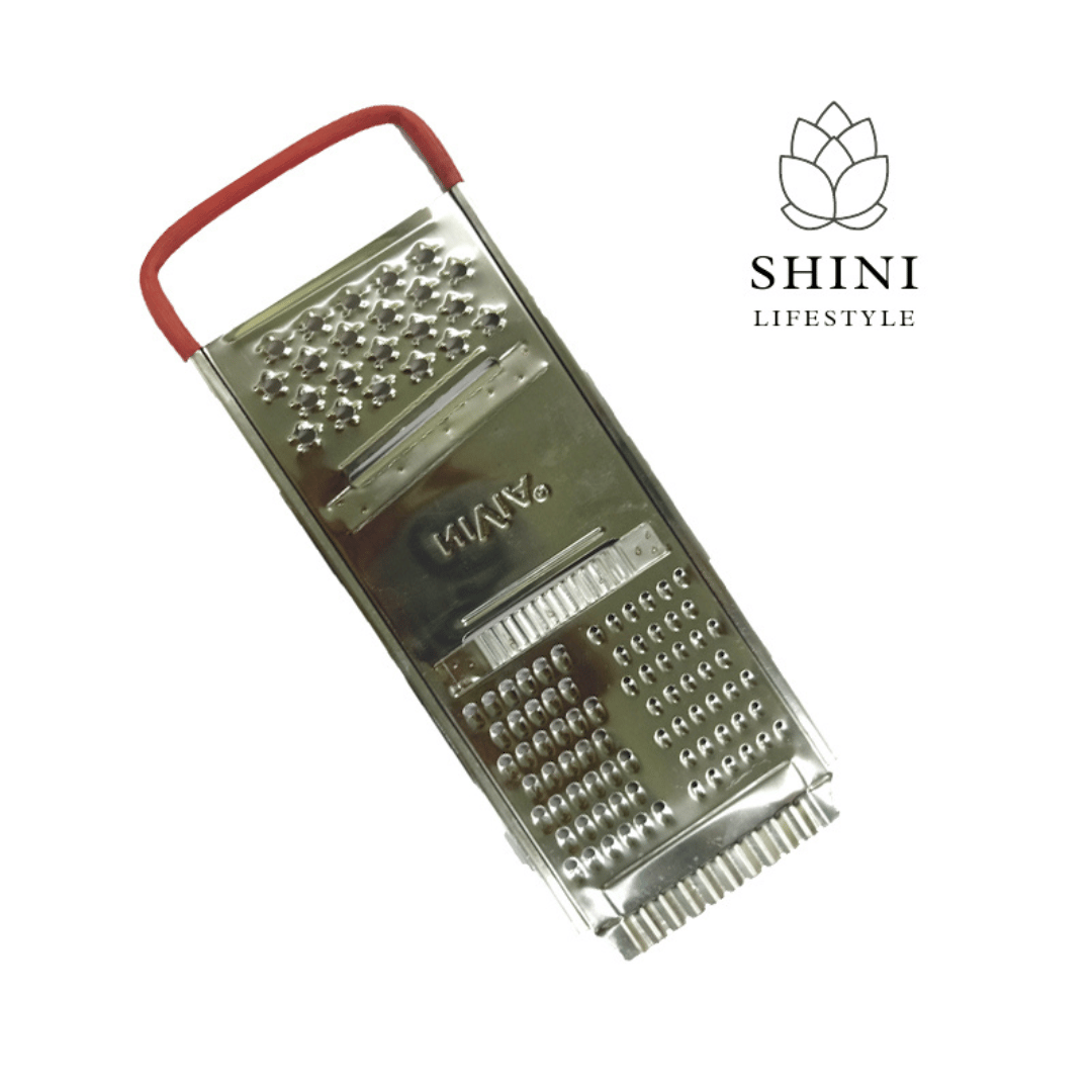 SHINI LIFESTYLE Stainless steel Slicer Vegetable and chips cutter Potato Slicer (1 chips cutter) Vegetable & Fruit Grater & Slicer (1 pc potato slicer)