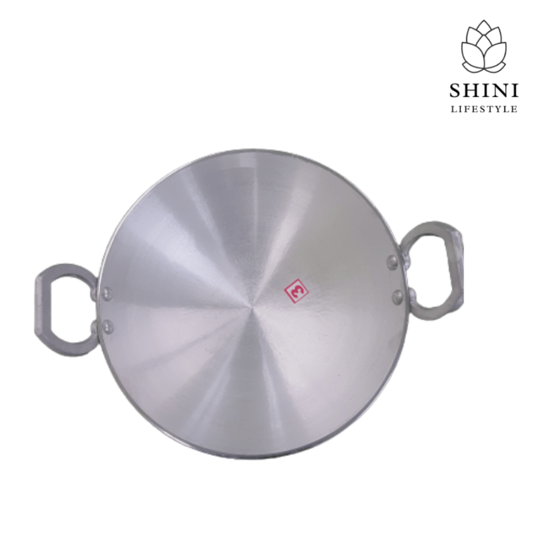 SHINI LIFESTYLE Kadhai Kitchen Cooking Kadhai 1 L capacity Kadhai 25 cm diameter 1 L capacity