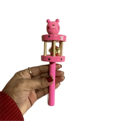 The Allchemy Frog Shape Rattle (Pink)