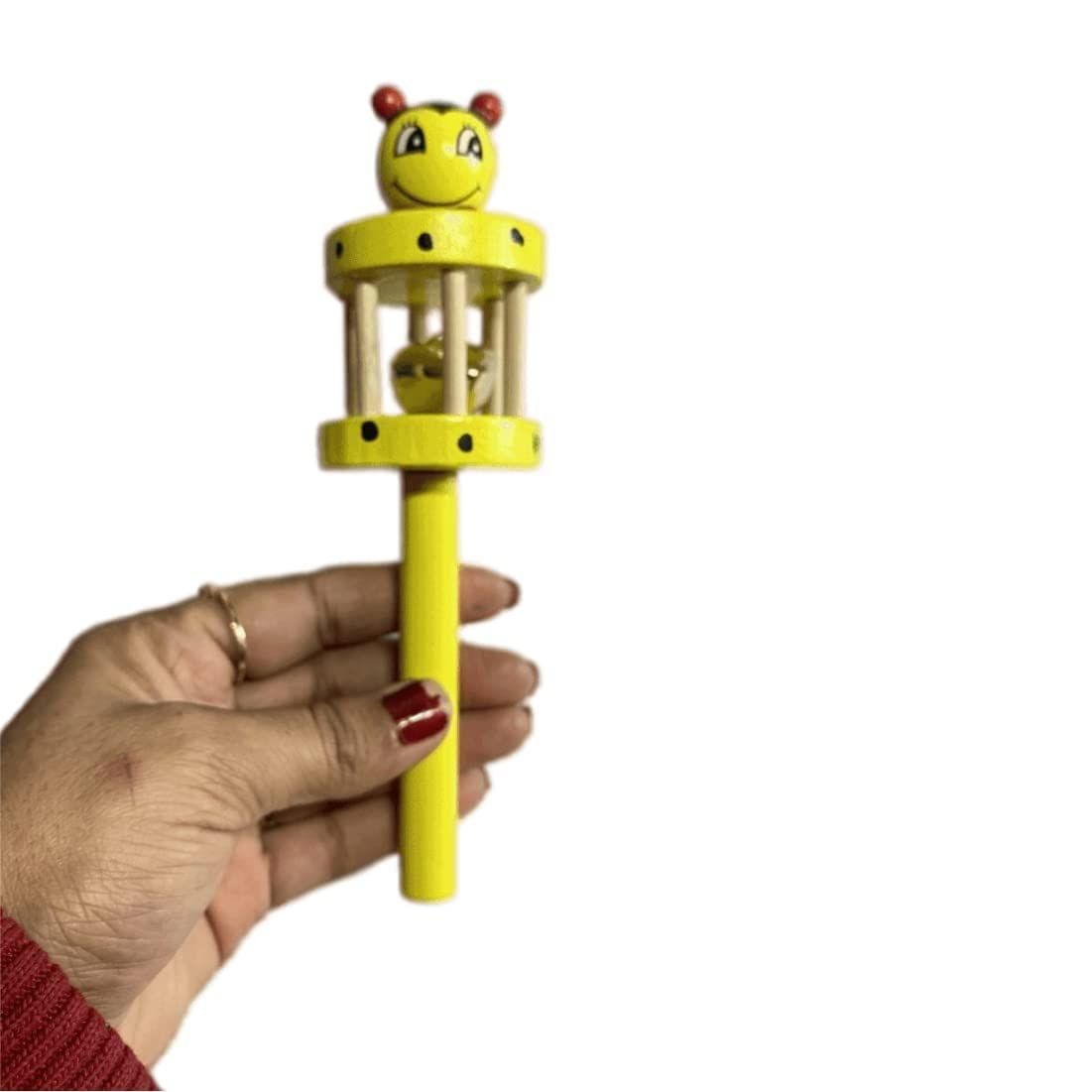 The Allchemy Frog Shape Rattle (Yellow)