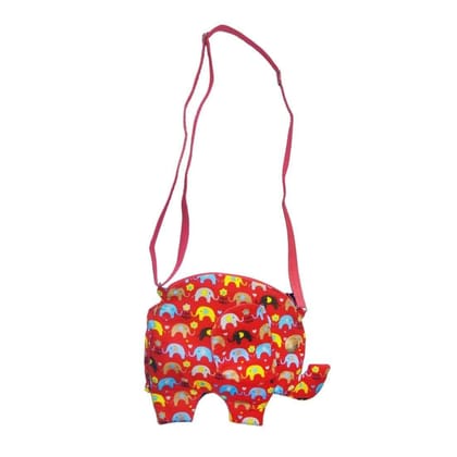 THE ALLCHEMY Elephant Shape, Side sling bag, fashionable sling bag (Pink)