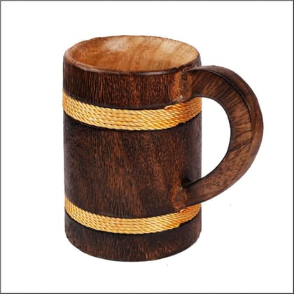 THE ALLCHEMY Wooden Handicraft Mug Gifting Special Beer Mug Cocktail Party Mug.