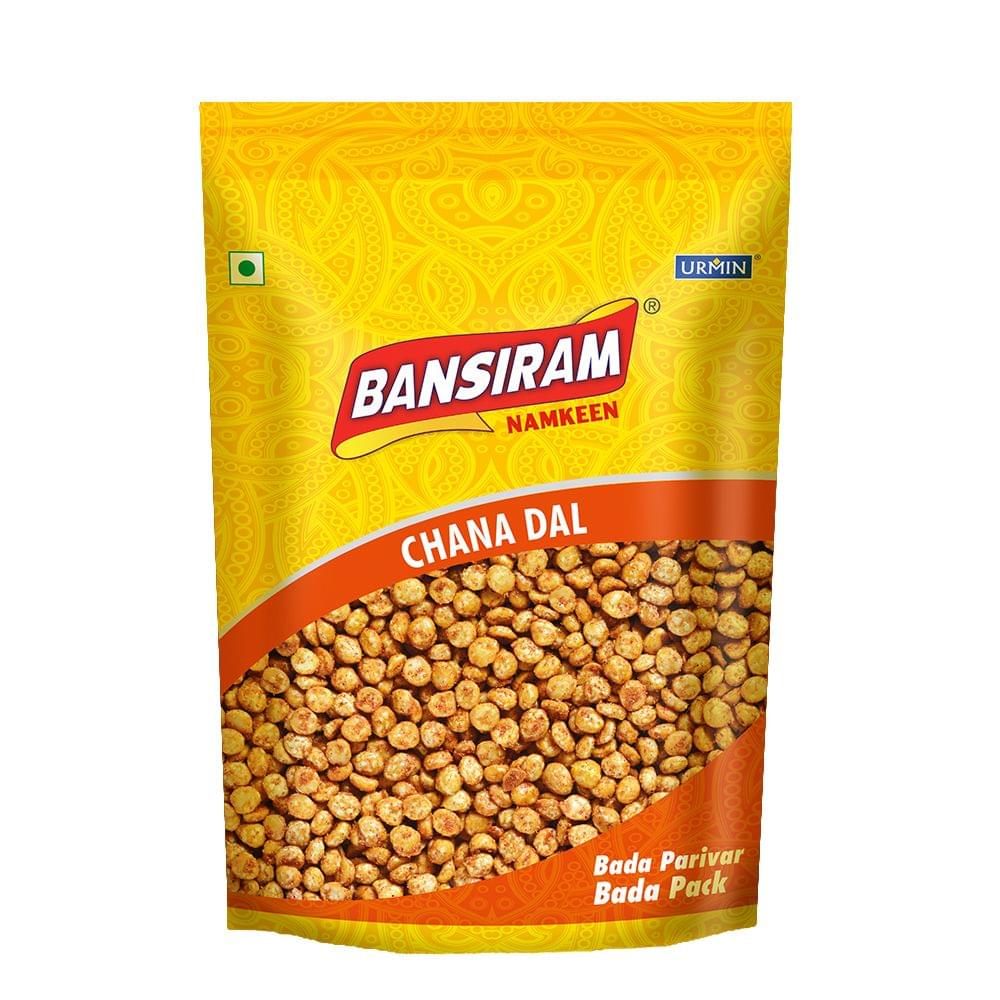 BANSIRAM CHANA DAL STANDEE PACK 375 GM (NAMKEEN)