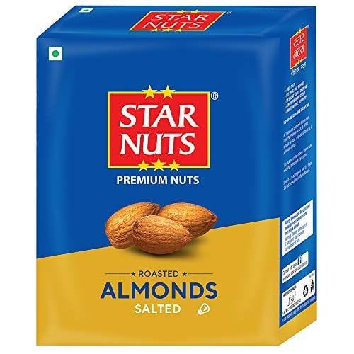 STAR NUTS Roasted Salted Almond (190 Gram)