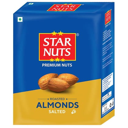 STAR NUTS Roasted Salted Almond, 190g