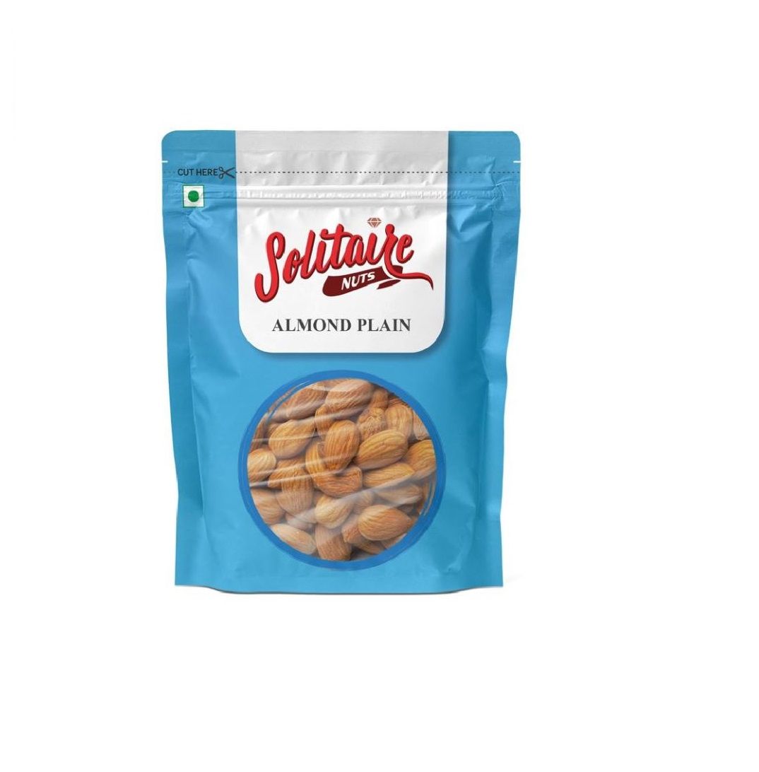 Solitaire - Almonds Plain - 100 gms.