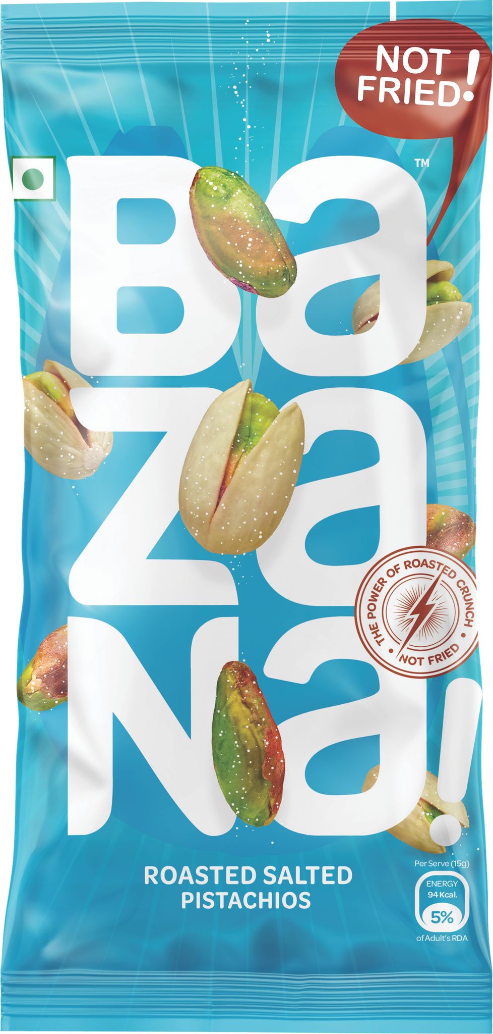 Bazana - Pista Roasted Salted - 25 gms.