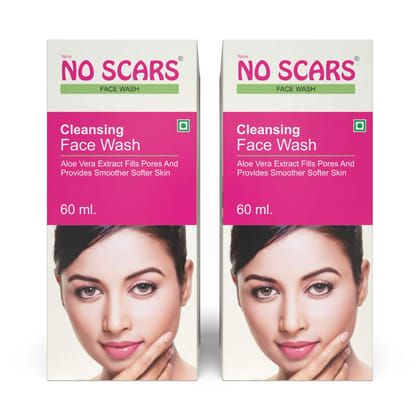 No Scars Face Wash (60 * 2(120 ML))