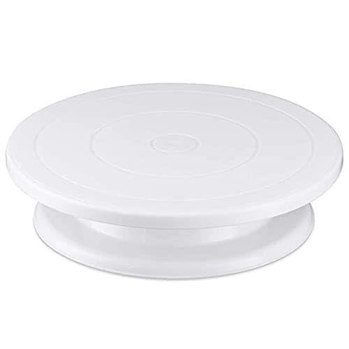 Plastic Cake Turntable Round Revolving Cake Stand at Rs 95/piece | Rotating  Cake Stand in Ahmedabad | ID: 23022475833