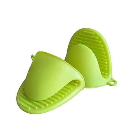 1PC Food Grade Silicone Mini Oven Mitts Heat Resistant Pinch Mitt