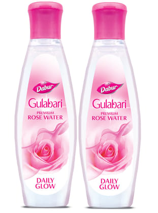 Dabur Gulabari Rose Water, 250ml (Pack of 2)